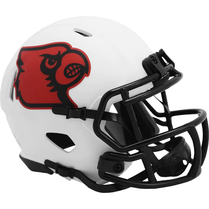 Louisville Cardinals Riddell Mini Speed Helmet - LUNAR
