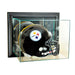Wall Mounted Full Size Helmet Display Case with Mirror