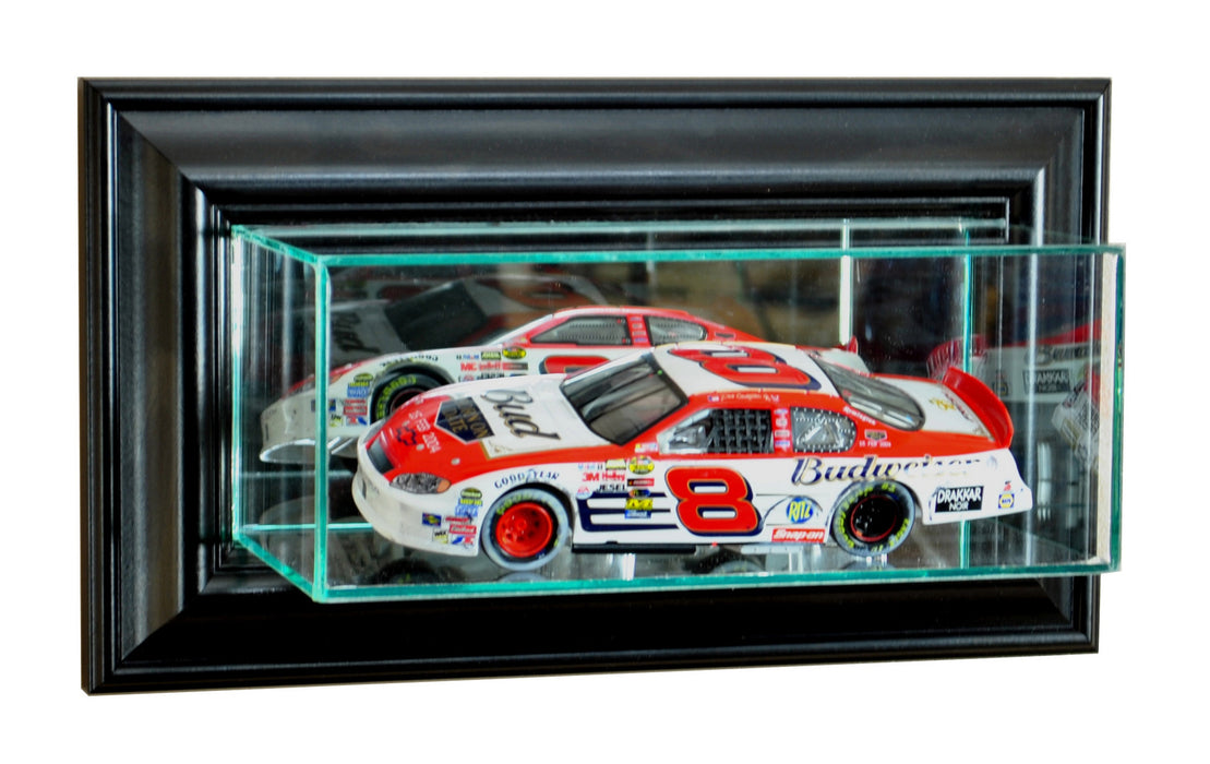 Wall Mounted 1/24th Car Display Case with Mirrors