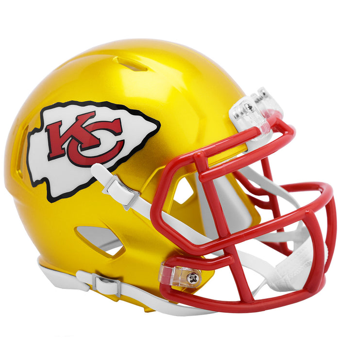 Kansas City Chiefs Riddell Mini Speed Helmet - Flash