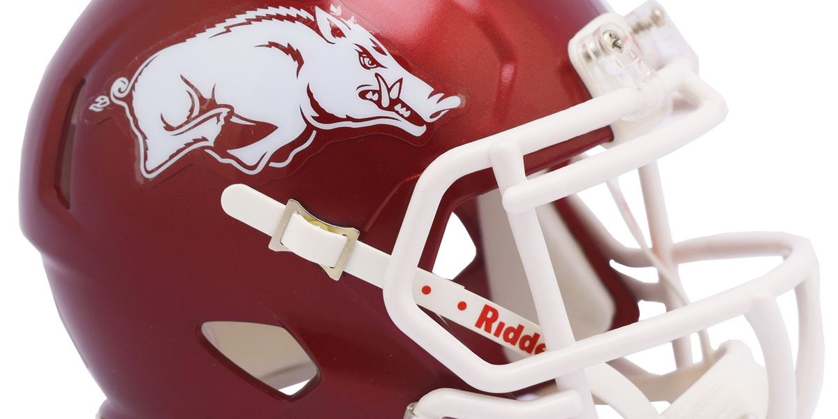 cheap arkansas razorback football helmet Arkansas Razorbacks Riddell Mini Speed Helmet — Game Day Treasures