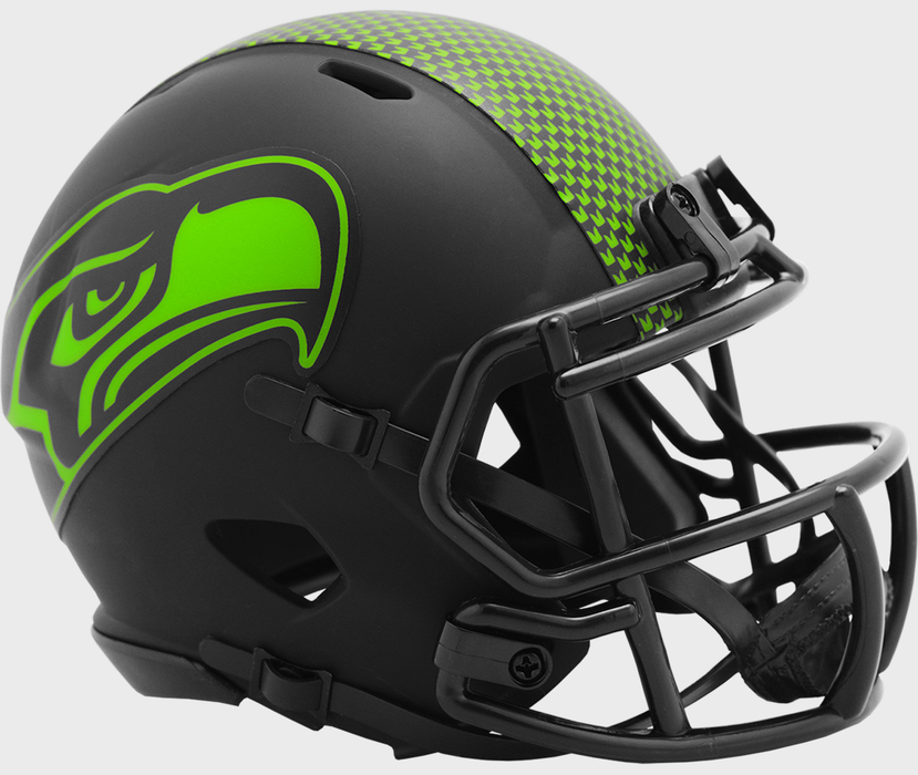 Seattle Seahawks Riddell Mini Speed Helmet - ECLIPSE