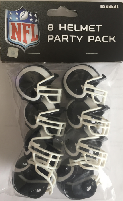 Los Angeles Rams Gumball Party Pack Helmets - White Horn