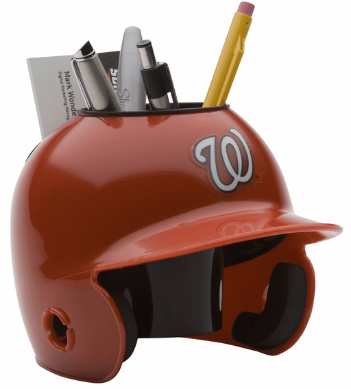 Washington Nationals Mini Batters Helmet Desk Caddy