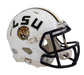 LSU Tigers White Riddell Mini Speed Helmet