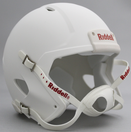 Large - White Riddell Revo Football Helmet