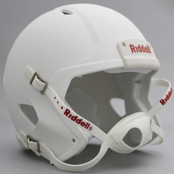 Blank Riddell Mini Speed Helmet Shell - Matte White