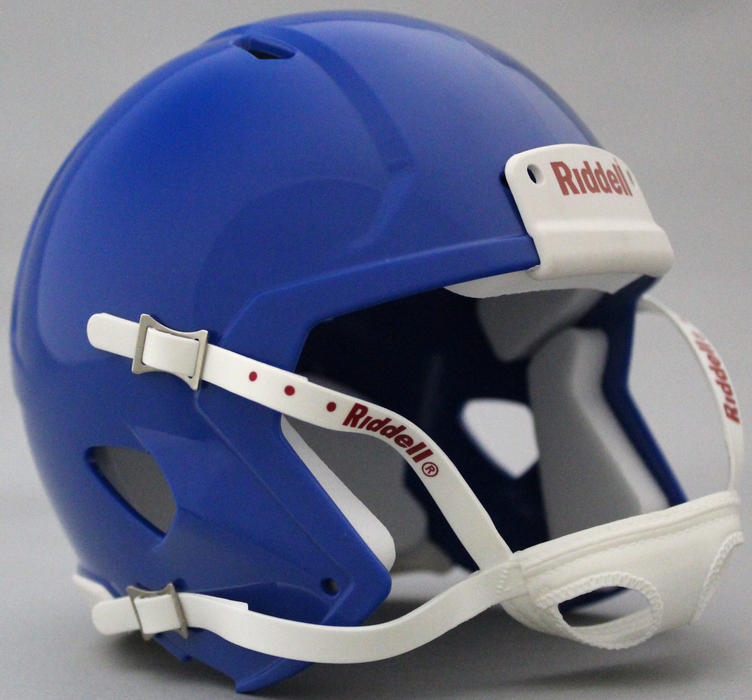 Blank Riddell Mini Speed Helmet Shell - Royal Blue