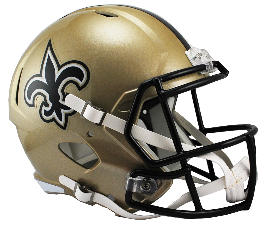 New Orleans Saints Authentic Full Size Speed Helmet — Game Day Treasures