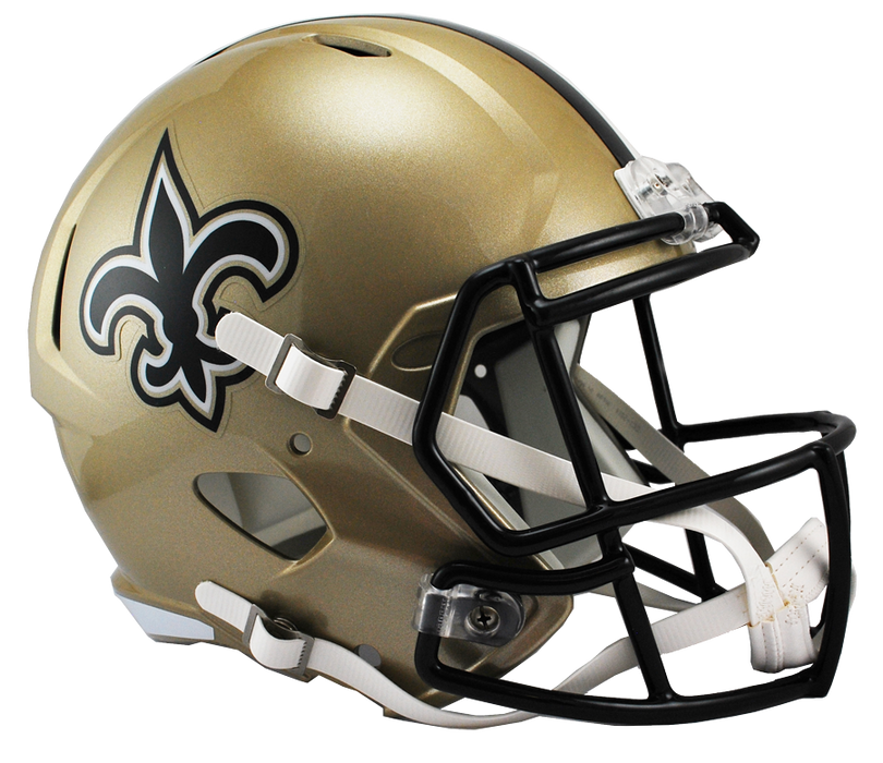 New Orleans Saints Replica Riddell Speed Full Size Helmet