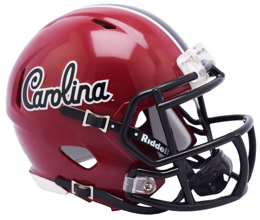 South Carolina Gamecocks Riddell Mini Speed Helmet - 2018 Script