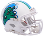 Tulane Green Wave Riddell Mini Speed Helmet - Angry Wave