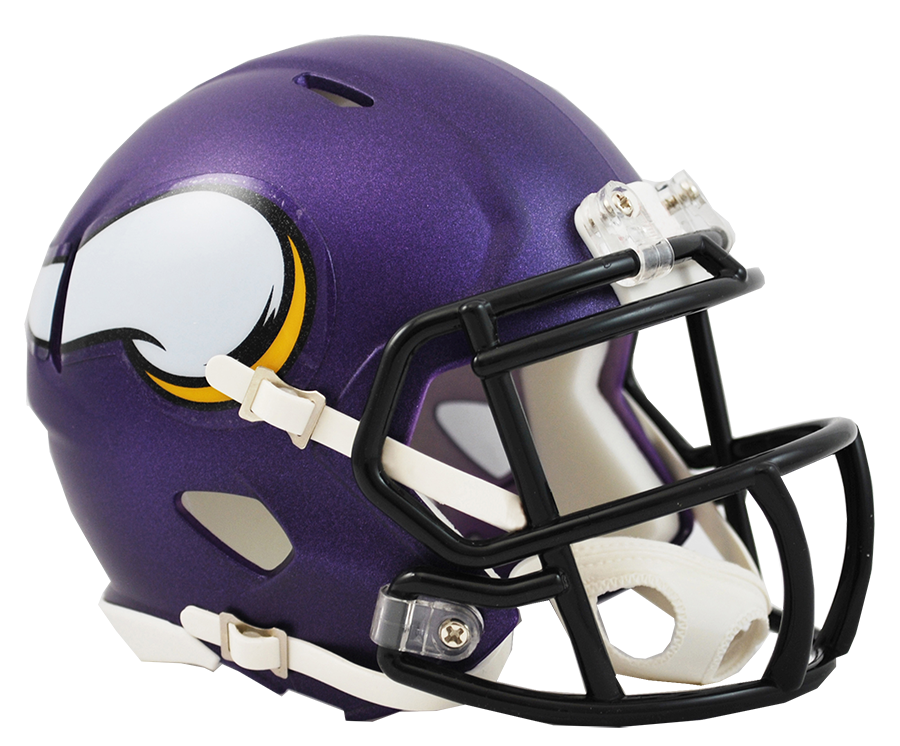 Minnesota Vikings Authentic Full Size Speed Helmet - Satin Purple — Game  Day Treasures