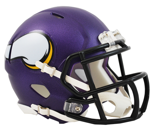Minnesota Vikings Mini Speed Helmet - Satin Purple