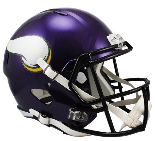Minnesota Vikings Replica Riddell Speed Full Size Helmet  - Satin Purple