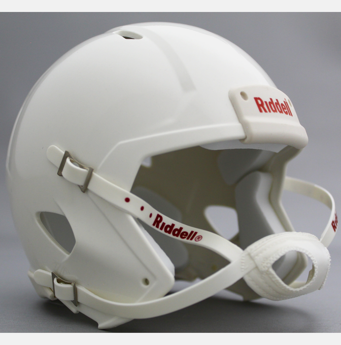 Blank Riddell Mini Speed Helmet Shell - White